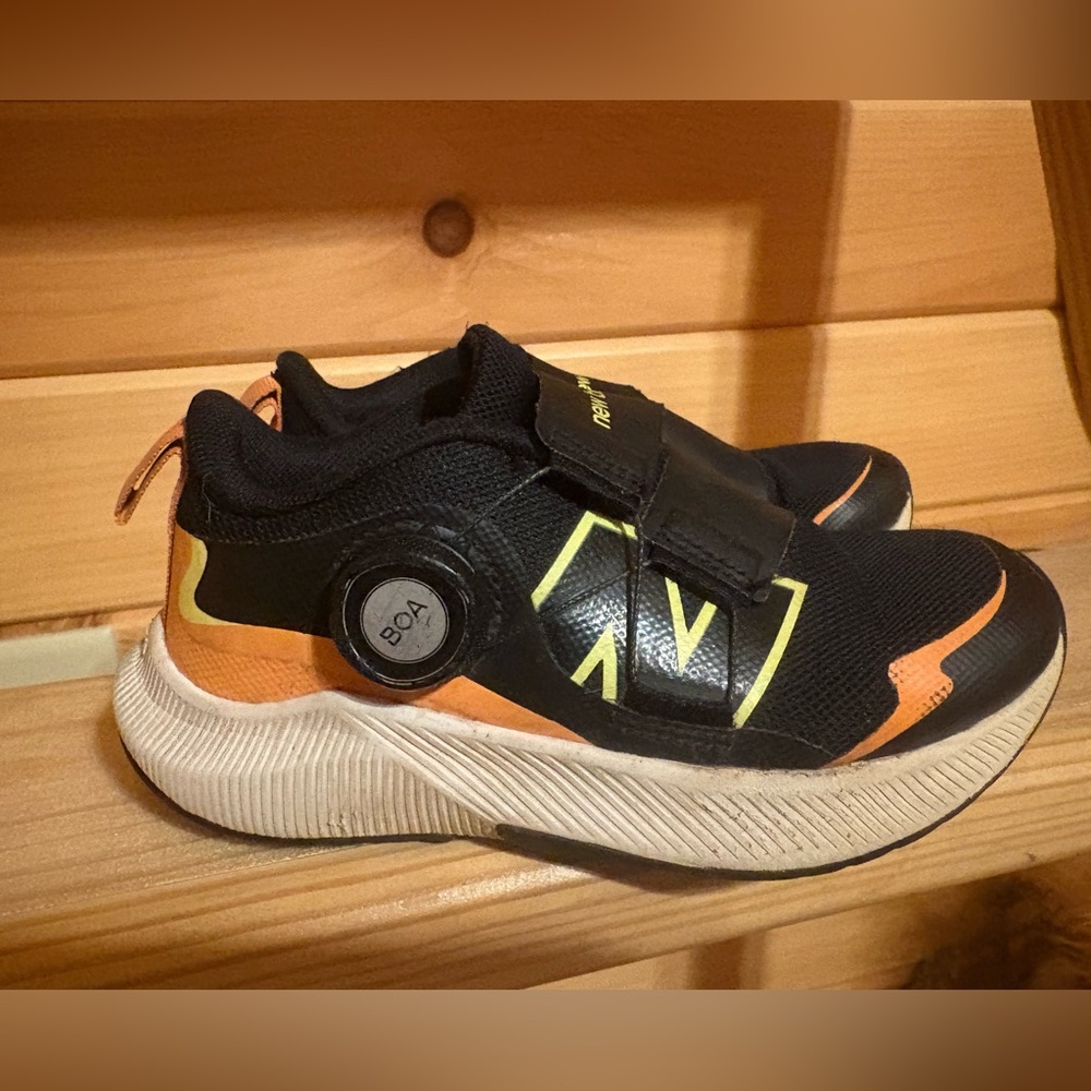 New Balance Kids Sneakers - Black and Orange